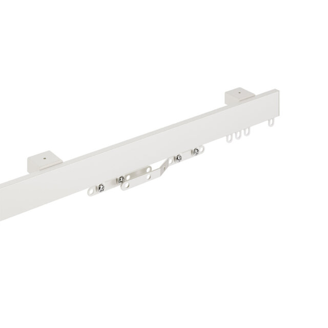Bridgeview Cordless Aluminium Curtain Track White