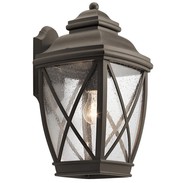 Fornello Bronze 43.2cm H Outdoor Wall Lantern