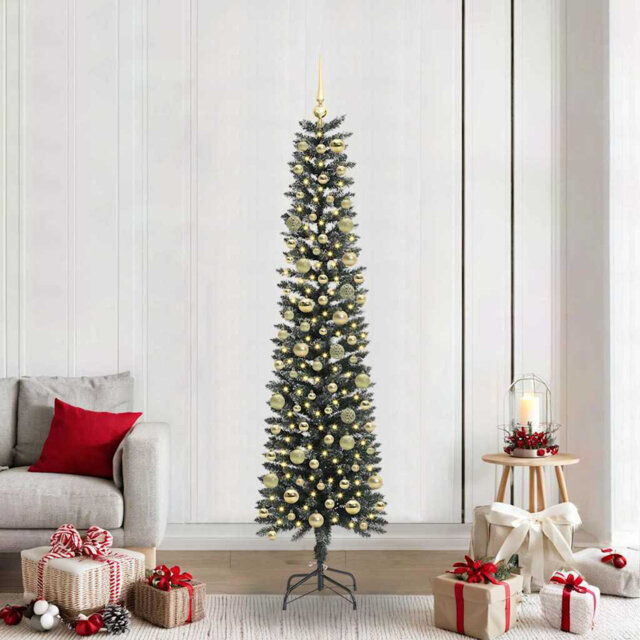 Artificial Christmas Tree with 300 LEDs Green