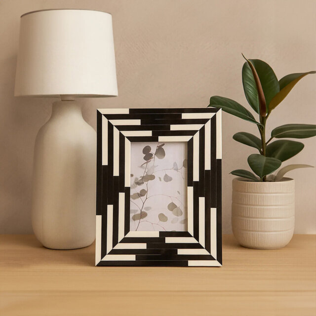 Brown Bone Picture Frame