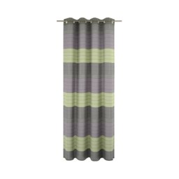Striped Eyelet Curtain