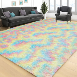 Non-Slip Luxury Shaggy Multi-Shade Rug