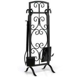 Alyssha Steel Fireplace Tool Set