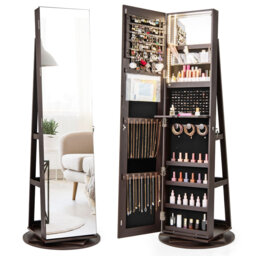 Freestanding Jewelry Armoire
