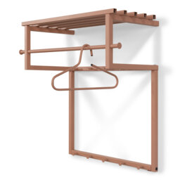 Rizzoli Metal Wall 5 - Hook Wall Mounted Coat Rack