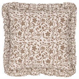Floral Square Cushion Cover
