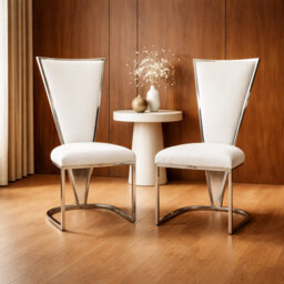 Polyester Blend Upholstered Accent