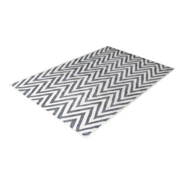 Ziggy Handmade Tufted Wool Ivory/Silver Rug
