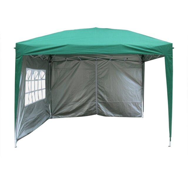 Isgro 3m x 3m Metal Pop-Up Gazebo