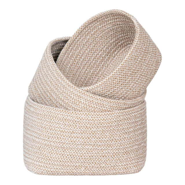 Beachcrest Home Maliyah Cotton Decorative Basket
