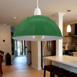 17cm H Metal Bowl Lamp Shade ( Screw On )