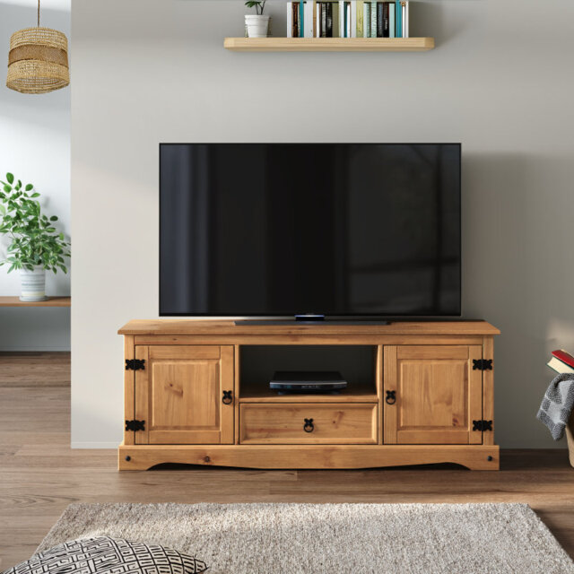 "Caledon Unfinished TV Stand for TVs up to 88"""