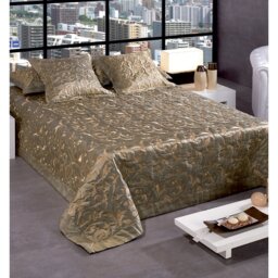 Woodvale Polyester Abstract Bedspread