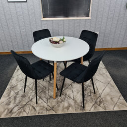 Gordin 4 - Person Dining Set