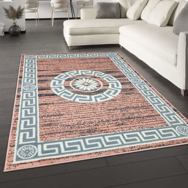 Danyca Mandala Pink Rug