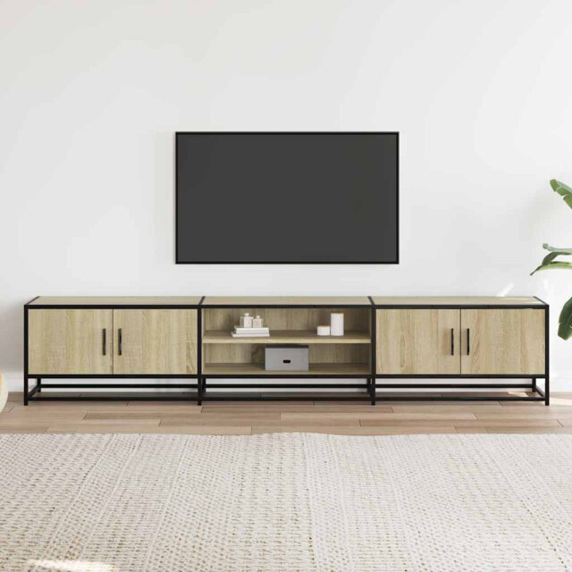 Amahni TV stand made of wood, 35 x 41cm