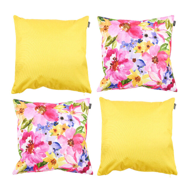 Icon Indoor / Outdoor Floral Square Cushion