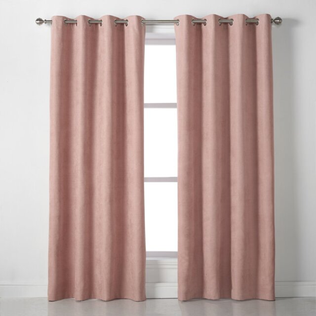 Nalaiyah Velvet Chenille Eyelet Curtains