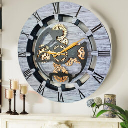 Solid Wood Wall Clock