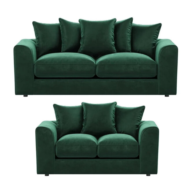 5 Seater Velvet Sofa