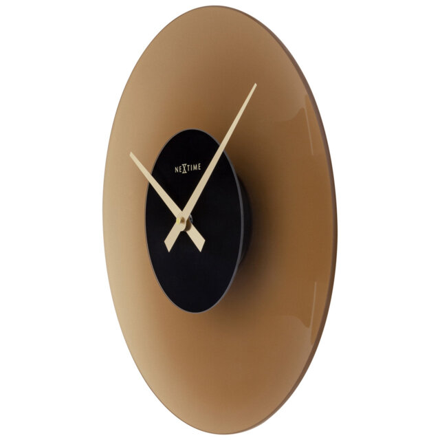 Glass Wall Clock