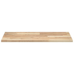 100cm Solid + Manufactured Wood Bathroom Vanity Top