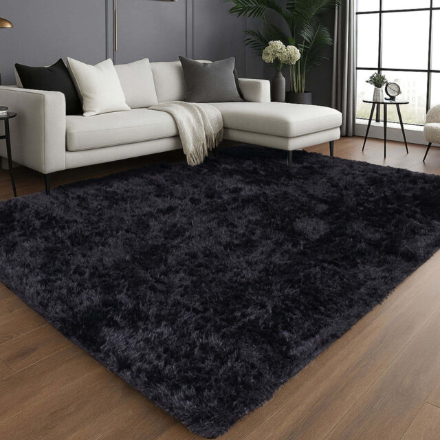 Soft Shaggy Area Rug â Plush High Pile Floor Rug For Living Room, Bedroom & Lounge