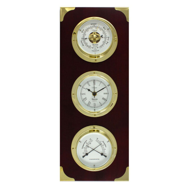 Aunya Brass Wall Clock
