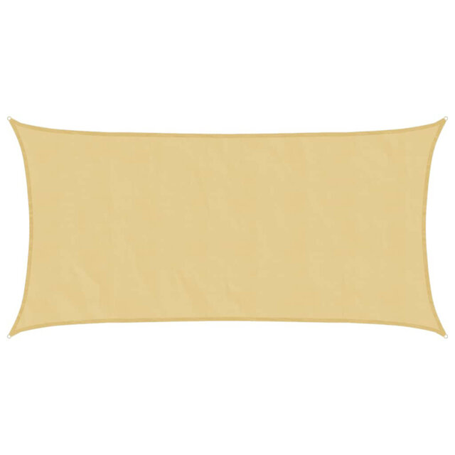 Caliel 100% Polyester Oxford Rectangle Shade Sail