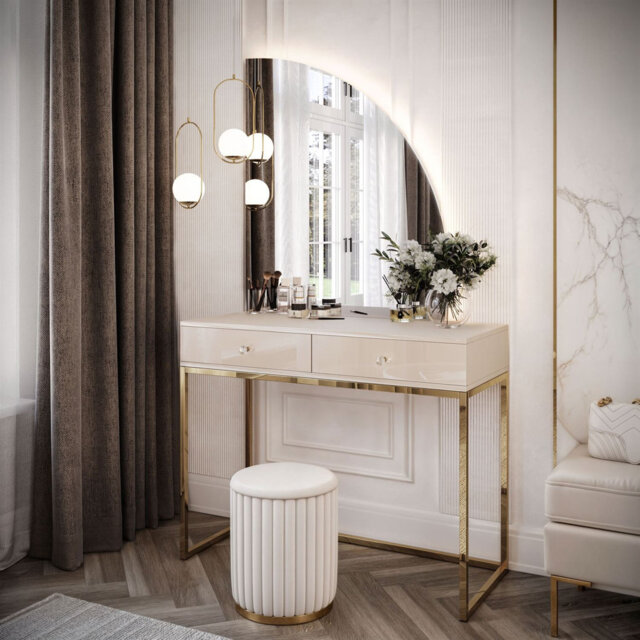 Dressing Table with Mirror