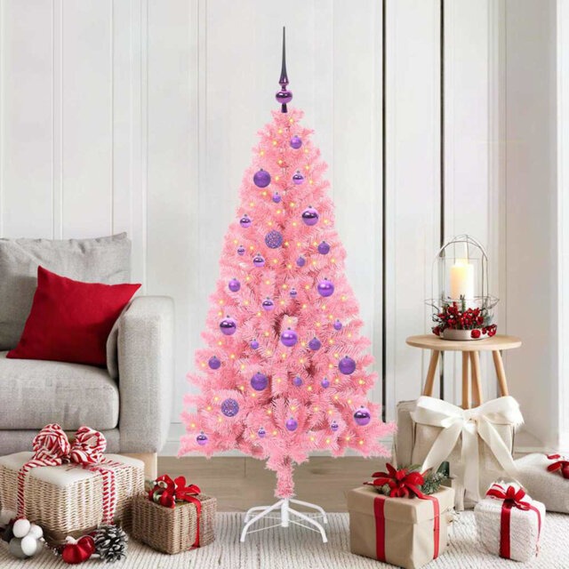 Christmas Tree with 150 LEDs with Stand PVC
