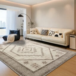 Vintage Oriental Area Rug – Living Room Large Rug for Cozy and Stylish Spaces