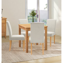 Madelynn Solid Oak Dining Set