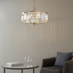 Niamh 6-Light Crystal Chandelier