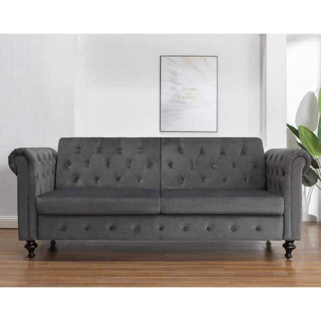 3 Seater Chesterfield Sofa Bed