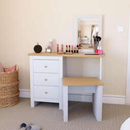 Morley Dressing Table Set with Mirror