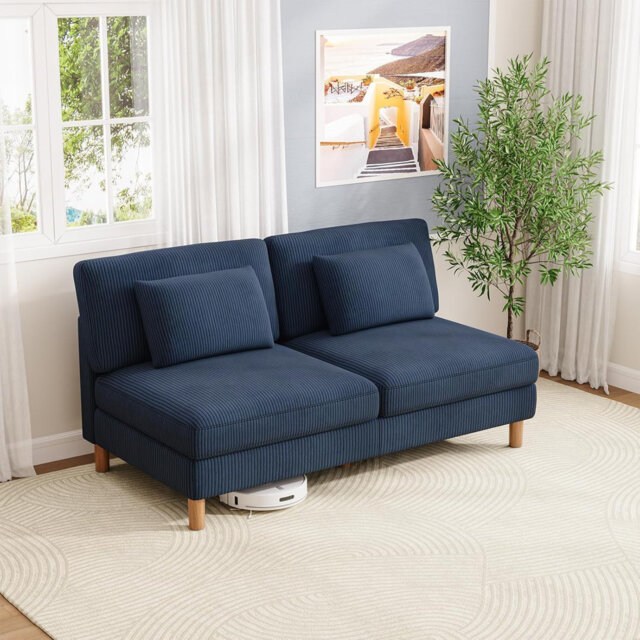 3 Seater Cotton Loveseat