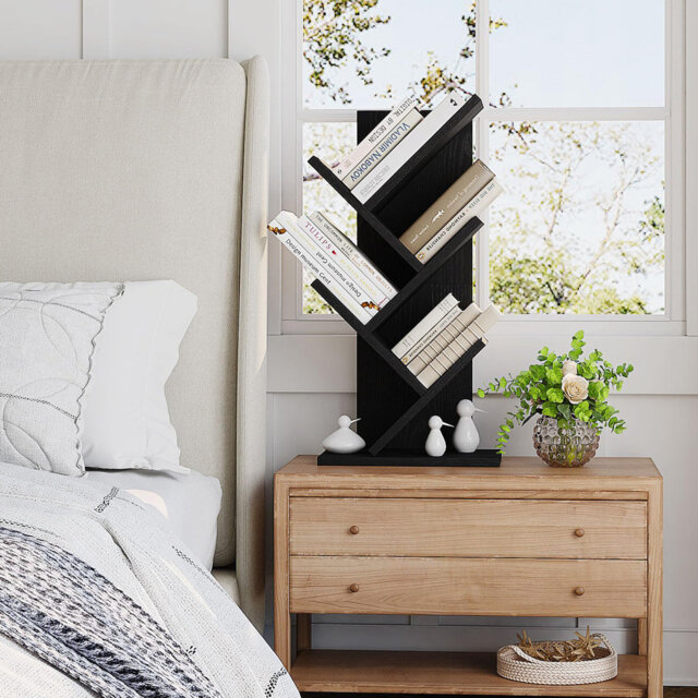 60cm H x 30cm W Geometric Bookcase