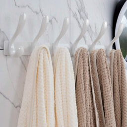 Stainless Steel Wall Mounted Required 6 - Hook Wall Mounted Coat Rack
