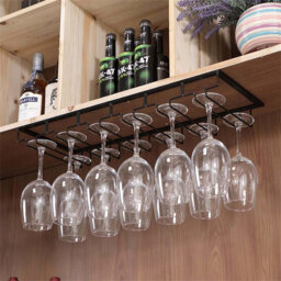 Elegant Wall Mounted Wine Rack With Glass Holder UK Ubuy