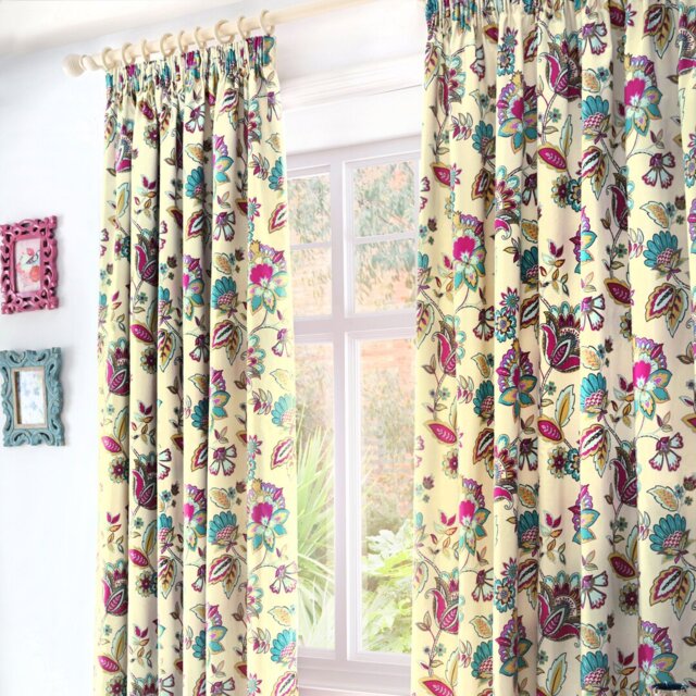 Marinelli Pencil Pleat Room Darkening Curtains