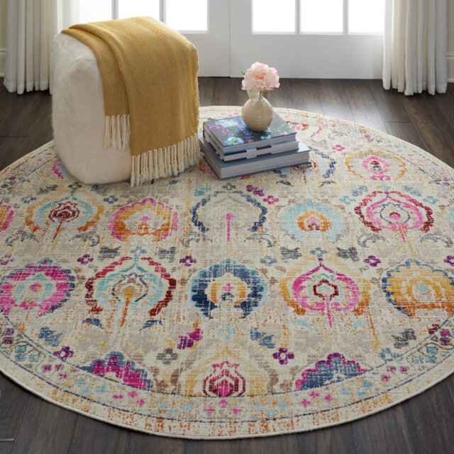 Traditional Rug, Stain Resistant Persian Rug, Floral Rug, Luxurious Rug For Bedroom, & Dining Room