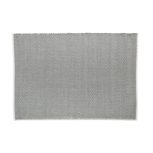 Alcimon Chevron Hand Woven Indoor / Outdoor Area Rug