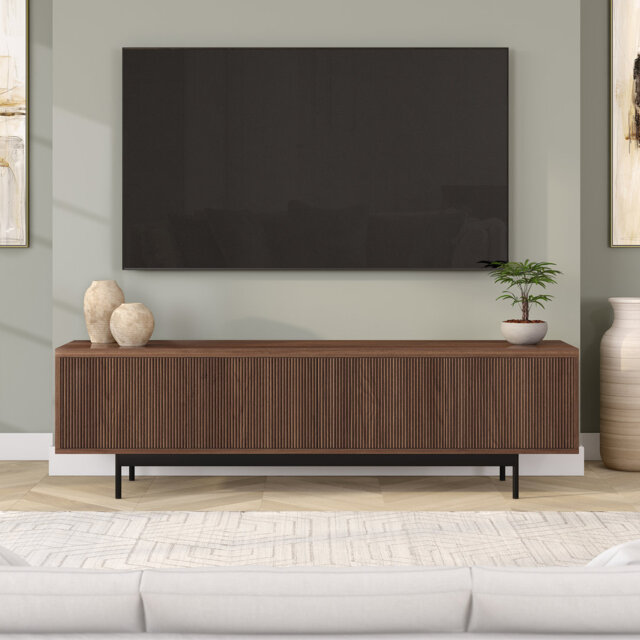 "Jaiona Unfinished TV Stand for TVs up to 75"""