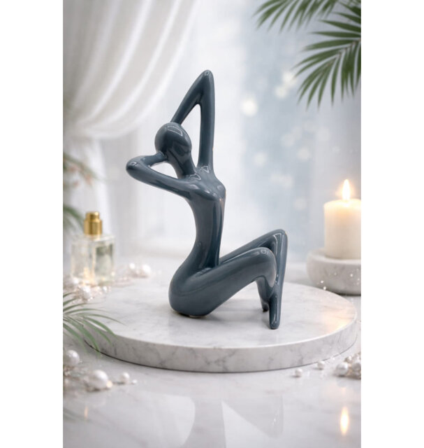Abstract Ceramic Woman Figurine Sculpture Ornament Gift Idea Statue