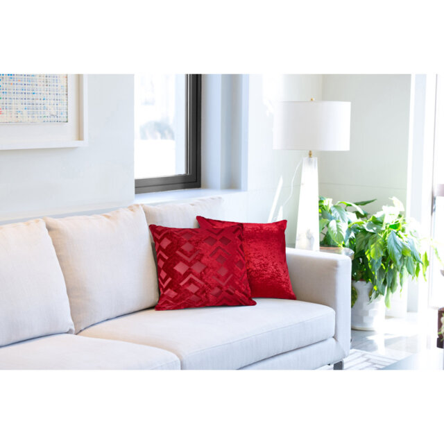 Adilynn Geometric Square Cushion Cover
