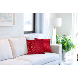 Adilynn Geometric Square Cushion Cover