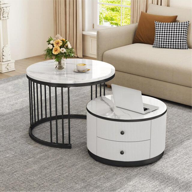 Aydren Frame Coffee Table with Storage