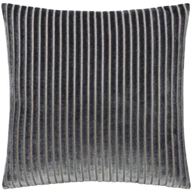 Savoy Stripe Striped Square Cushion