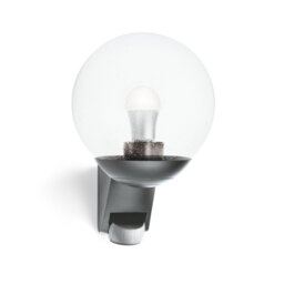 Classic Outdoor Globe Wall Light L 585 S with Motion Sensor E27 Flush Mount